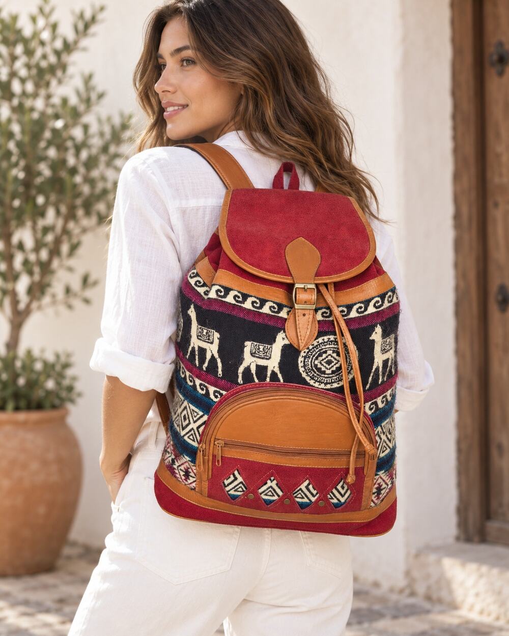 Artisan-made, 100% leather bags, backpacks, unisex, unique